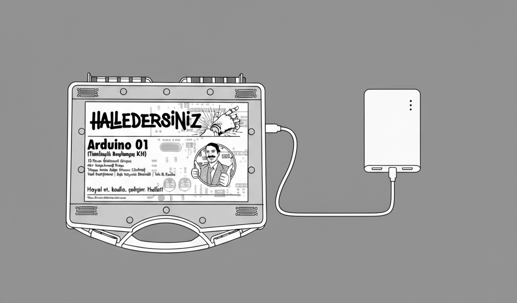 Powerbank bağlantısı